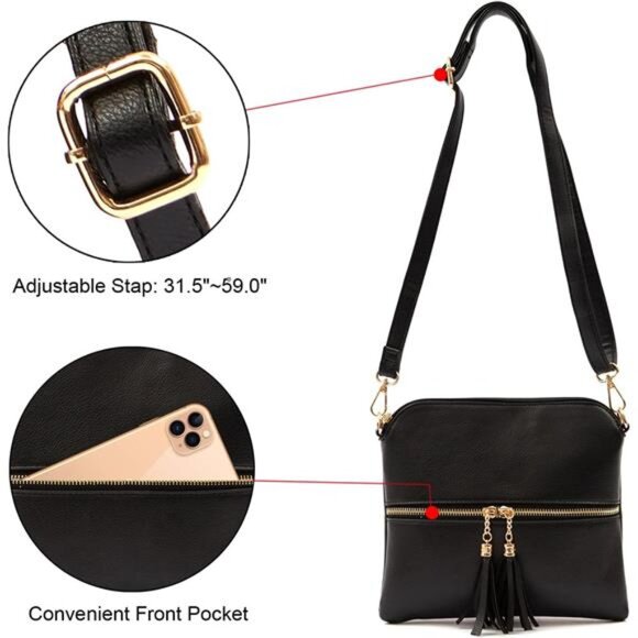 Qiyuer Purses And Wallets Set For Women Tote Handbags Large Hobo Bag Purse With - Picture 6 of 7